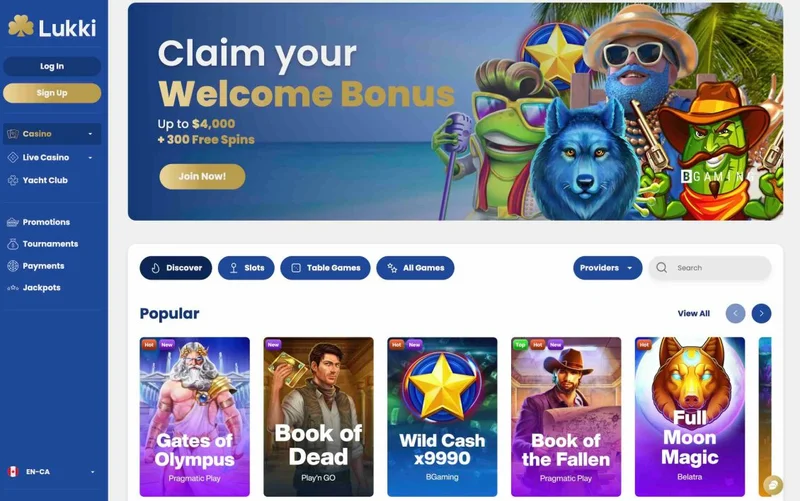 Lukki Casino Game Collection